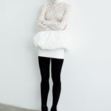 ROBE MINI PEPLUM CATROUX EN DENTELLE DE CHANTILLY