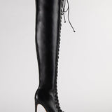 STIVALI ILKYAZ IN NAPPA NERA