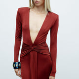 AZURE MAXI IN TERRA ROSSO