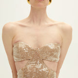 HESTIA IN TRAVERTINO LAIT