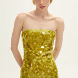 PHOENIX SENZA SPALLINE IN PERIDOTITE