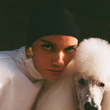 ÂGNES MAXI EN BLANC COQUILLE