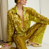 CAMICIA COLETTE IN PERIDOTITE