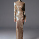 ROBE CATROUX EN SABLE MÉDITERRANÉEN