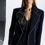 BLAZER CATROUX DANS LA BIBLIOTHÈQUE