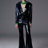 PANTALON COLETTE EN ULTRA MARINE PROFOND