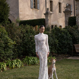 ROBE CATROUX EN DENTELLE DE CHANTILLY