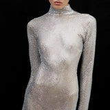 CATROUX DRESS IN ELMAS