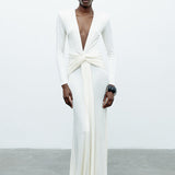 AZURE MAXI IN CASABLANCA LILY