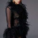 CHEMISE EUPHORIA EN BLACK CROW