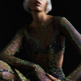 LÉA TOP EN SERPENT DE NUIT