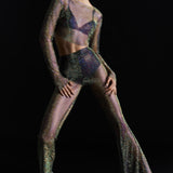 PANTALON LÉA DANS SERPENT DE NUIT