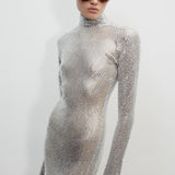 CATROUX DRESS IN ELMAS