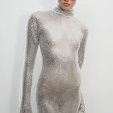 CATROUX DRESS IN ELMAS