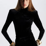 PANTALON JAGGER EN PANTHÈRE NOIRE