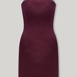 NOÉLIE STRAPLESS MINI IN BLOOD MOON