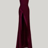NEFERTITI IN DARK MAROON