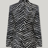 MAYA JACKET IN ZEBRA JASPER