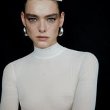 JUPE CAMILLE EN MUSTANG BLANCHE