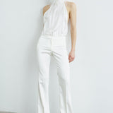 NADIA TOP IN PEARL OYSTER