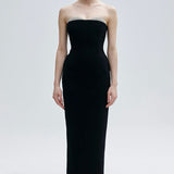 NOÉLIE SANS BRETELLES EN IMPÉRIAL NOIR