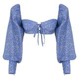 TINA TOP IN BENIRRAS AZUL