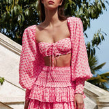 GONNA TINA IN ROSA PARADISO