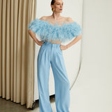 PANTALONI MIA IN BLU ROI
