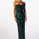 FENICE IN SERPENTE VERDE