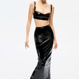 SASHA SKIRT IN PIGALLE BLACK