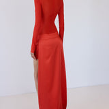 MEDEA MINI SKIRT IN REDLUXE