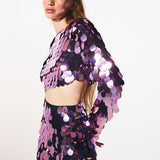 ISLA TOP IN MYSIAN AMETHYST
