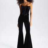 COCOROSIE CORSET IN PANTHERE NOIRE