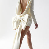 ISTHAR MINI BOW DRESS IN LOKUM