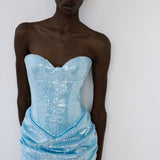 PAMELA IN SPARKLING AZURE