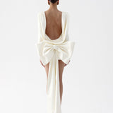 ISTHAR MINI BOW DRESS IN LOKUM