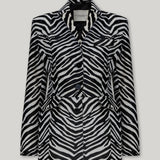MAYA JACKET IN ZEBRA JASPER