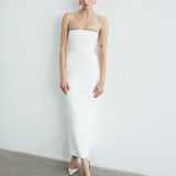 NOÉLIE STRAPLESS IN SILVER BELLINI